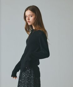 GRACE CONTINENTAL ボウ付ニットトップ