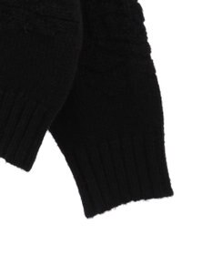 Green Parks ・ｓｗｉｎｇ　ｂｙ　バラ柄ニットカーディガン