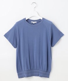 自由区 【接触冷感・UVケア・洗える】ドレーピーラグランスリーブ ニットソー