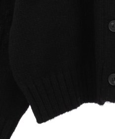 Green Parks ・ｓｗｉｎｇ　ｂｙ　バラ柄ニットカーディガン