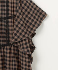 23区 【SLOW/一部店舗限定】ブライトリネン デザイン ブラウス