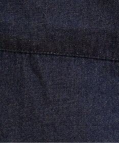 WEGO 【ANGIE VINTAGE】オーバーサイズ バンドカラー デニムシャツ