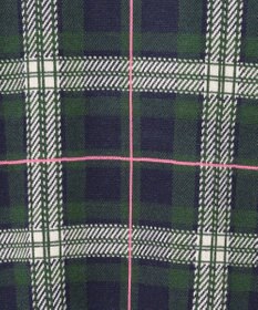 23区GOLF 【MEN】チェックジャガード　クルーネック  ニット