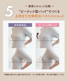 WACOAL ノンワイヤーブラ [GOCOCi/ワコール] ハーフトップ ブラトップ まるでつけていないような着ごこち 綿混 立体的なバストシルエット レディース CGG551 /ワコール