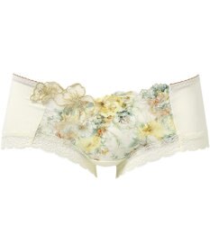 WACOAL ボーイレングス ショーツ 【リボンブラ 胸もとフィットながもち】 BXB490とペア はきこみ丈あさめ やわらかく伸びる(バック) レディース PXB690 /ワコール