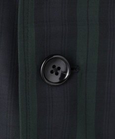 J.PRESS MEN 【オンオフ兼用 / ストレッチ / 撥水 / 洗える】トリコット3レイヤーバルマカンショートコート / フードデタッチャブル