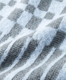 TRICOTE チェックストライプマフラー