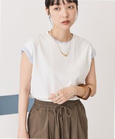 AMERICAN HOLIC 【先行予約】【抗菌防臭】フレンチスリーブプルオーバー