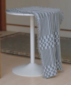 TRICOTE チェックストライプマフラー