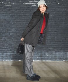 ANY SIS 【WEB・一部店舗限定】2WAYフェイク ムートン サンダル