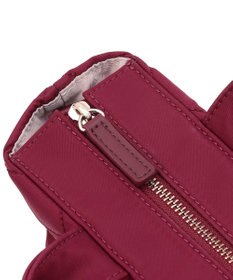 TOCCA TRACE PAVE FASTENER TOTE ナイロンキルトバッグ