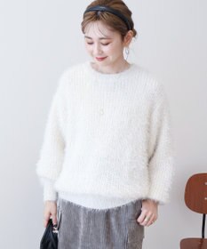 AMERICAN HOLIC フェザーゆるニットプルオーバー