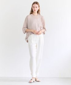 BEIGE， BERNARD / リネン混 ヘムタグ 2WAYパンツ