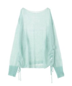 YECCA VECCA ドロストメッシュニット
