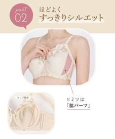 Wing ブラジャー Wing Lesiage 安定感のあるつけごこち 綿混素材(肌側) 【5010シリーズ】 フルカップブラ Hカップまで対応 大きいサイズ PB5010 ウイング／ワコール