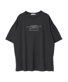 Green Parks バックフォトプリント半袖チュニック