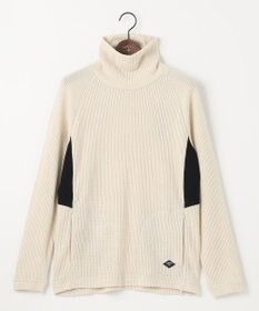 JOSEPH ABBOUD MOUNTAIN 【吸湿発熱/蓄熱保温/】 ソフトウォームワッフルタートル プルオーバー カットソー