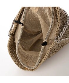 UNBILLION cachecache チェーンかがり横編みワンショルダー