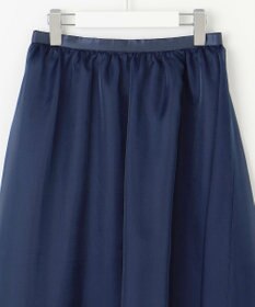 Feroux 【洗える】シアーギャザーフレア スカート