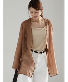 Te chichi シアーノーカラーシャツ