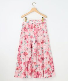 組曲 【先行予約・Flower Collection】ブーケフラワープリント スカート