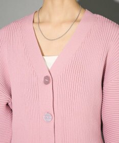 Green Parks リブニットカーディガン