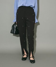 Green Parks ビジューテーパードパンツ