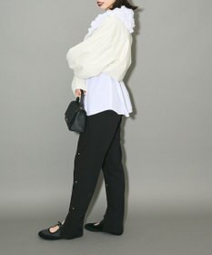 Green Parks ビジューテーパードパンツ