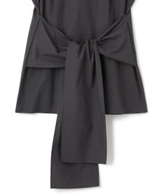 BEIGE， 【洗える・GISELe 6月号掲載】MALLOW / バックリボンコットンノースリーブブラウス