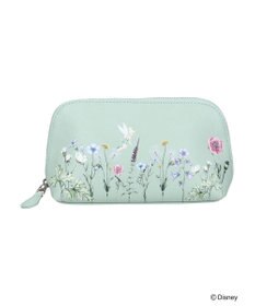 Green Parks ピーター・パン／フラワー合皮ポーチ
