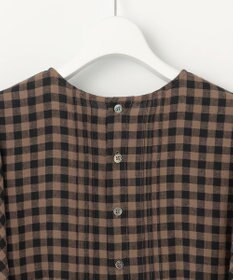 23区 【SLOW/一部店舗限定】ブライトリネン デザイン ブラウス