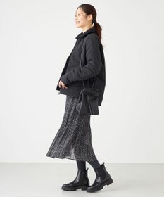 SHARE PARK LADIES レオパードプリーツスカート