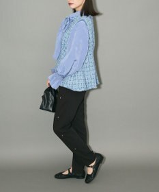 Green Parks ビジューテーパードパンツ