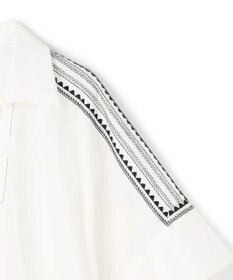 BEIGE， AXI / 刺繍ステッチ ドルマンロングドレス