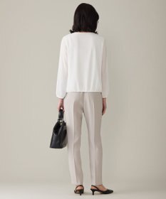 自由区 L 【洗える】ロイヤルシフォン ブラウス