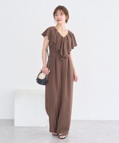 earth music&ecology ラッフルサロペット