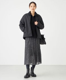 SHARE PARK LADIES レオパードプリーツスカート