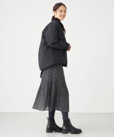 SHARE PARK LADIES レオパードプリーツスカート