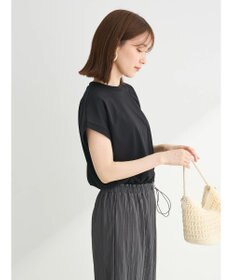 Green Parks プリーツドッキングフレンチワンピース