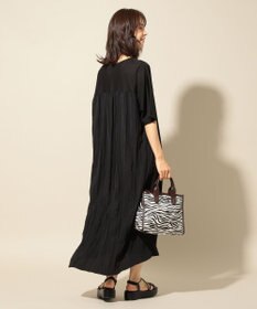 ANY ワッシャーコンビワンピース