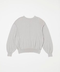 TOQUE 〈大草直子さんアドバイザー〉ウォッシャブルシルク×コットン ニットロングスリーブ