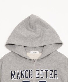 WEGO グラフィックショートZIPパーカー