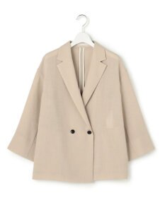 ICB ドライアセテートスラブ 8分袖ジャケット