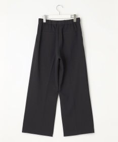 J.PRESS LADIES 【洗える・イージーケア】CUT GEORGETTE セミワイド パンツ