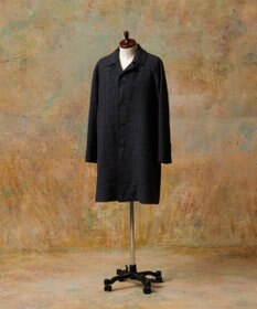J.PRESS MEN 【J.PRESS Original Fabric for CUBA BEACH】ツイードバルカラーコート
