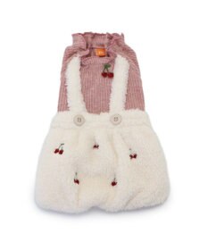 PET PARADISE ペットパラダイス スカート つなぎ 《チェリー柄》 小型犬