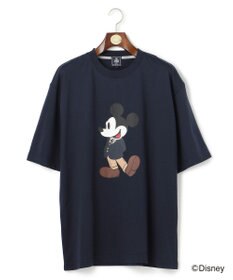 J.PRESS MEN 【DISNEY COLLECTION】【UNISEX】フロントイラストTシャツ / ミッキーマウス