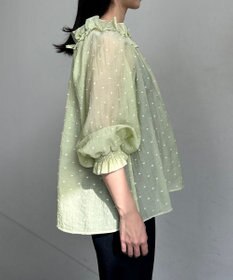 組曲 S 【Flower Collection】フラワードット ブラウス