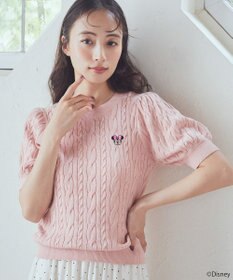 earth music&ecology Ｄｉｓｎｅｙ×Ｓｅｉｊｉ　Ｍａｔｓｕｍｏｔｏ刺繍ニット