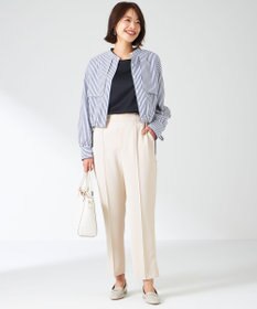 ANY SIS 【撥水・接触冷感・UVカット】コンフォートイージー テーパードパンツ